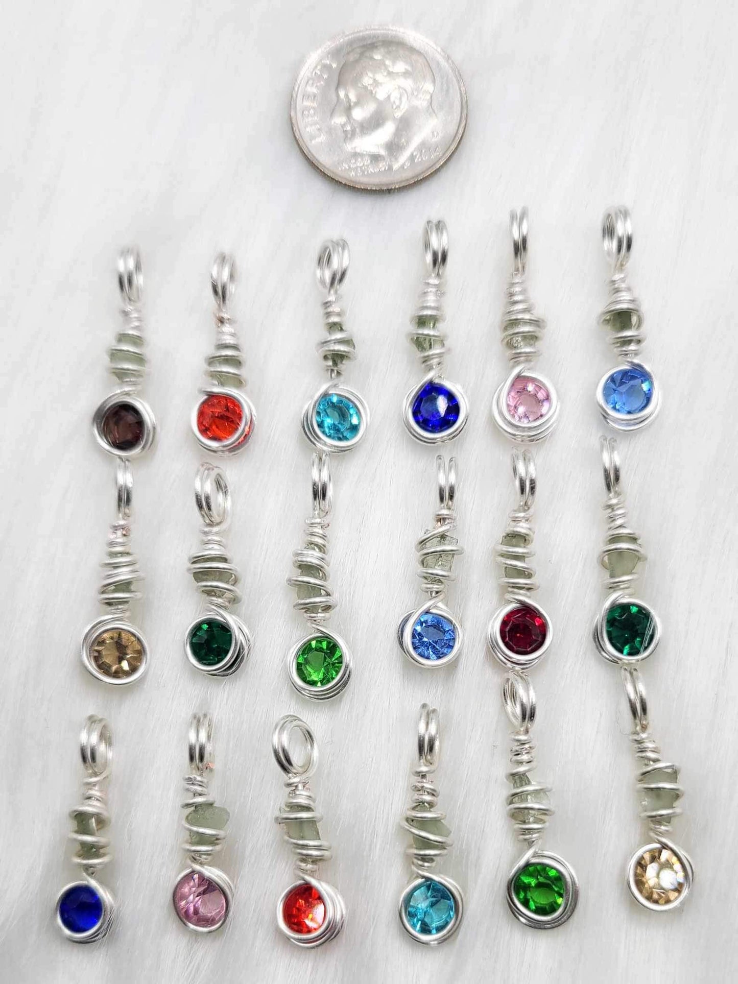 *WHOLESALE XS-M RANDOM Mini Moldavite Charm Mystery Pendant