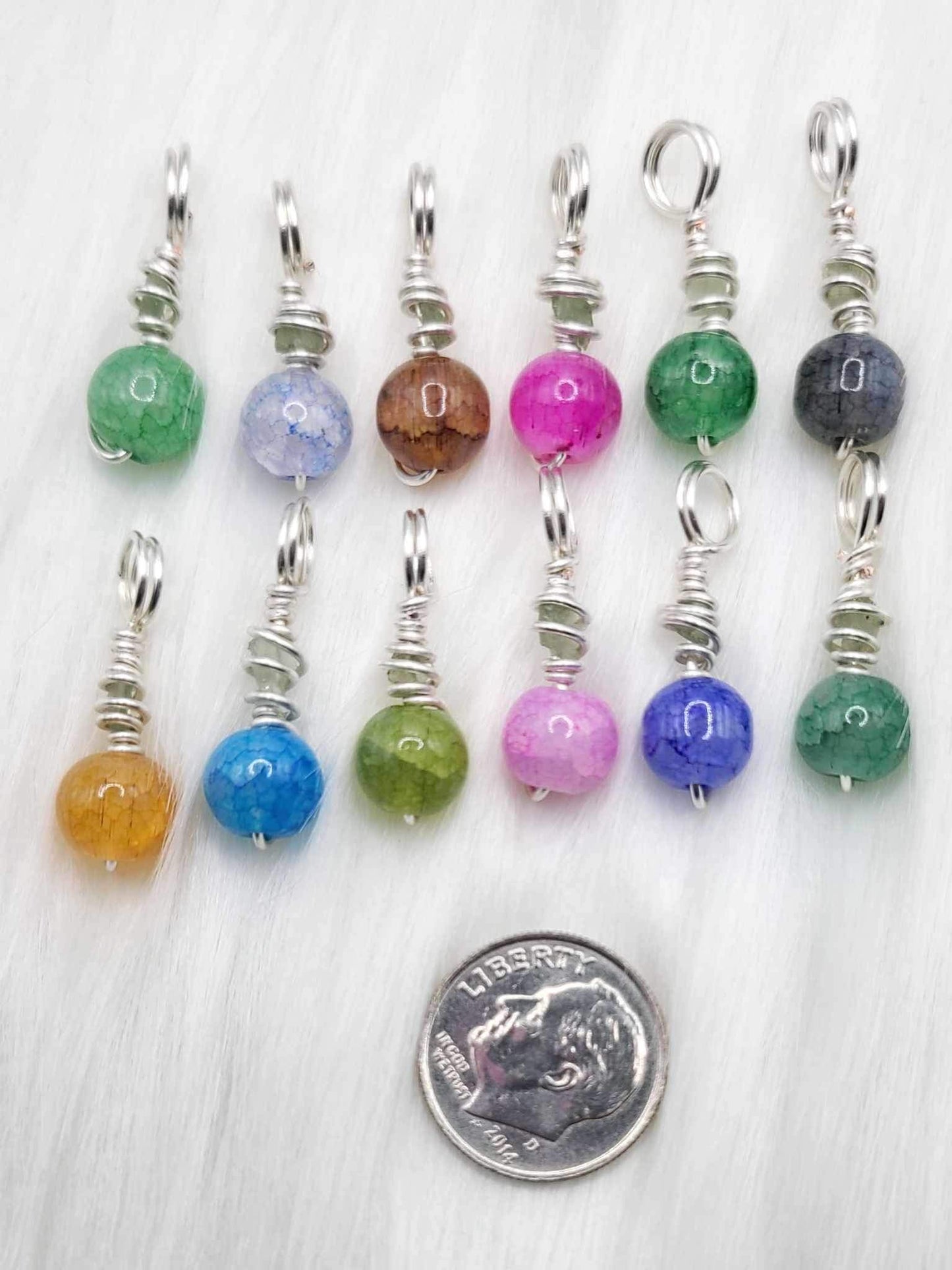 *WHOLESALE XS-M RANDOM Mini Moldavite Charm Mystery Pendant