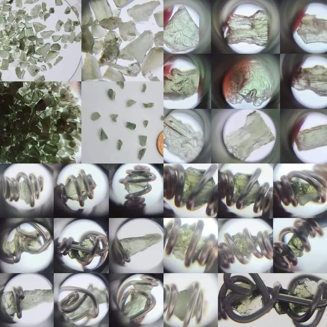 *WHOLESALE XS-M RANDOM Mini Moldavite Charm Mystery Pendant
