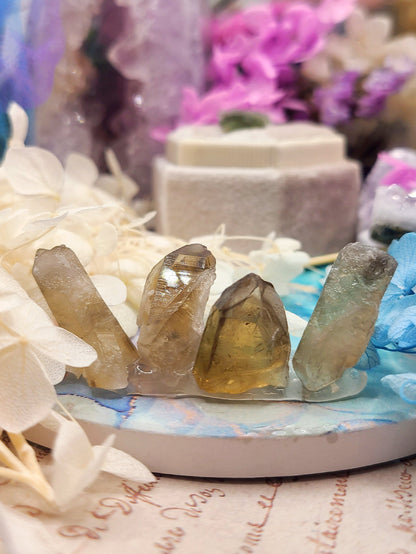 Small Natural Citrine Points