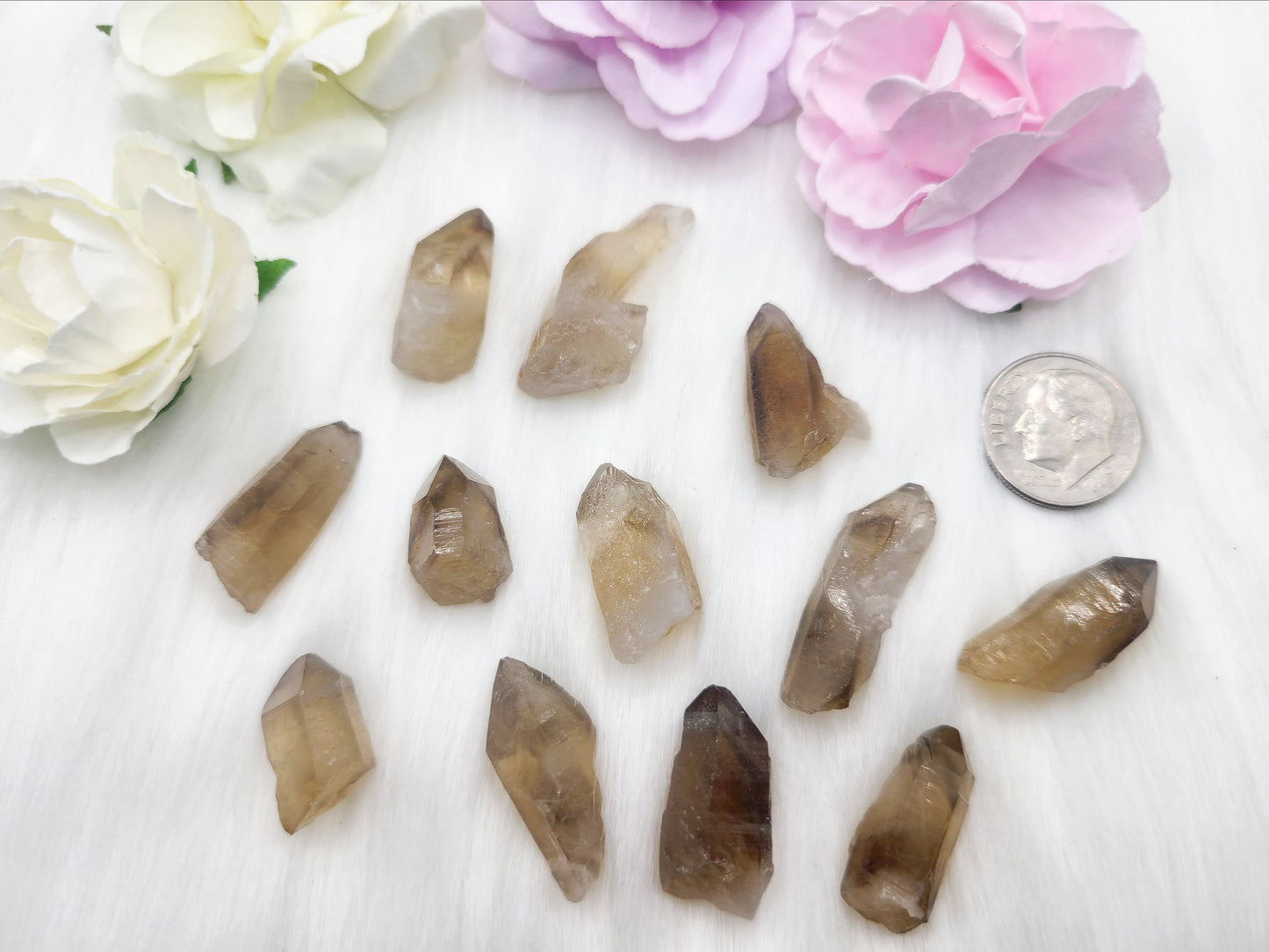 Small Natural Citrine Points