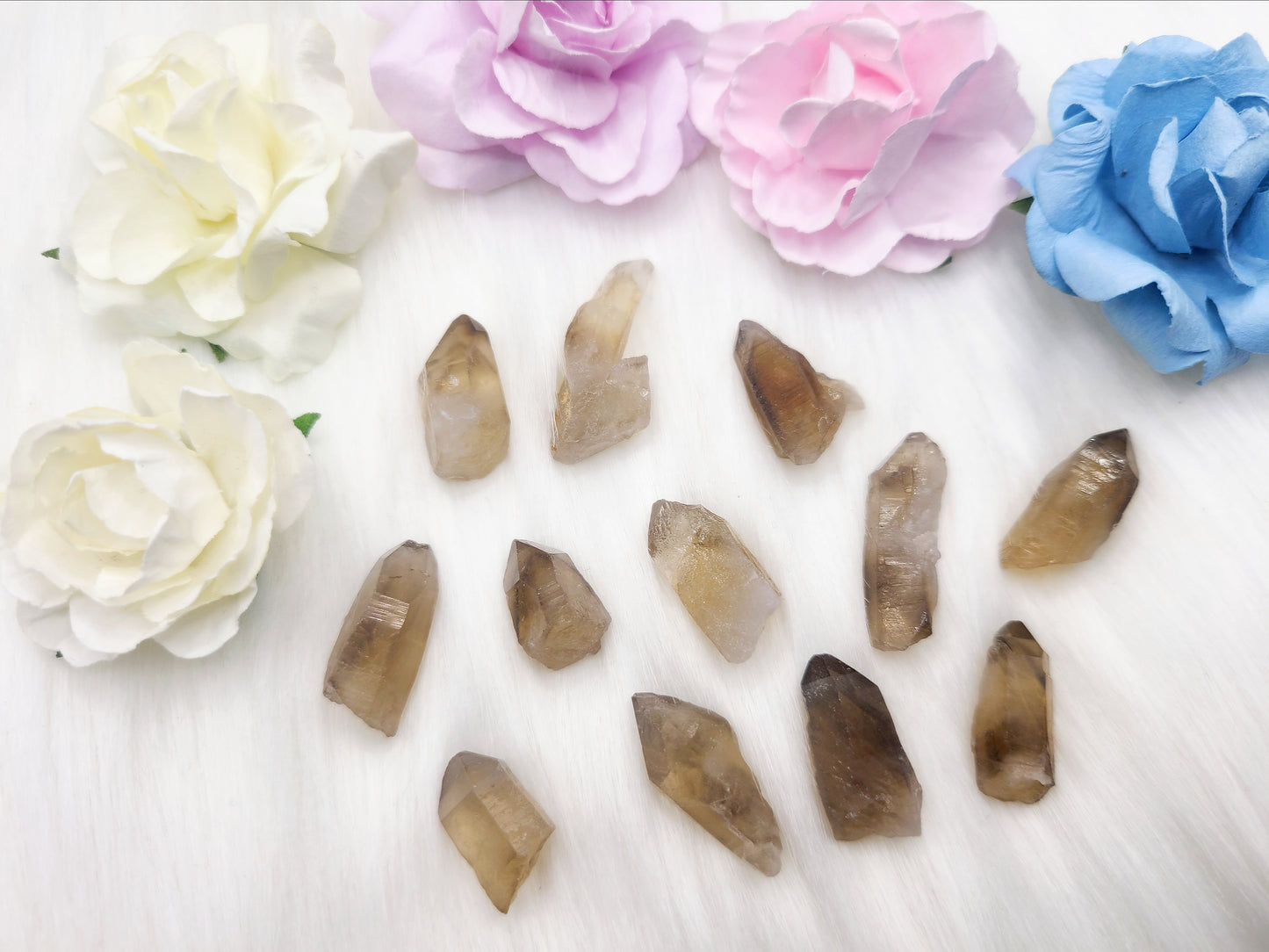 Small Natural Citrine Points